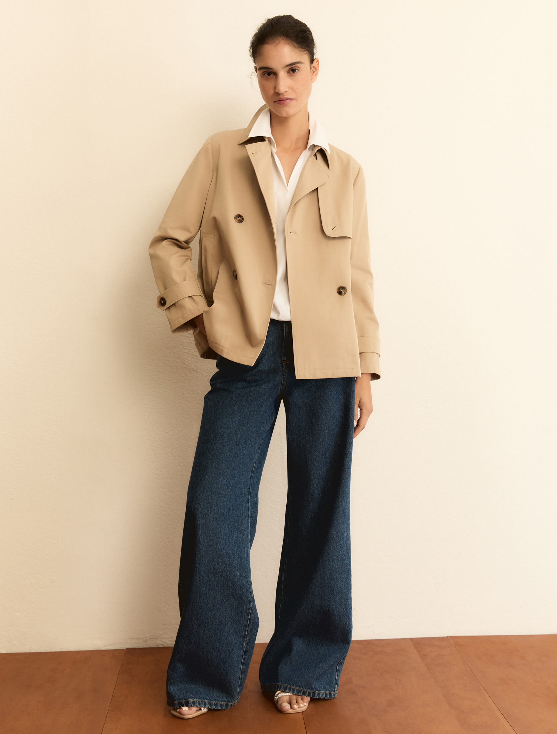 Denim wide leg - BLUE JEANS - Emme - 2