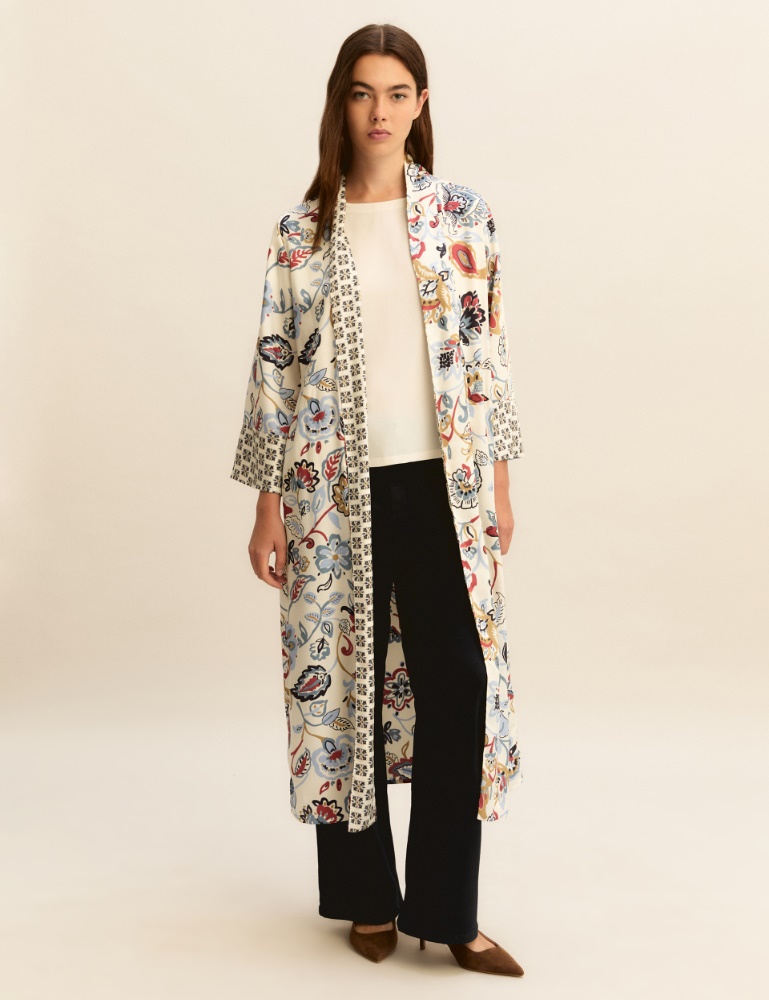 Kimono in twill stampato - Emme - 2