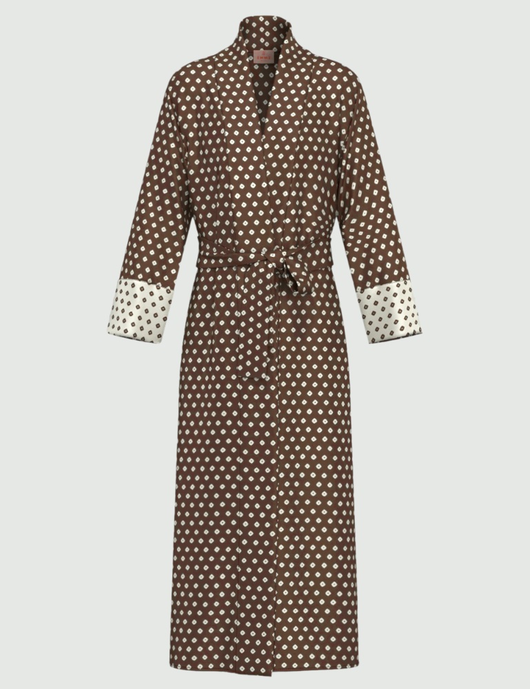 Kimono in twill stampato - Emme - 4