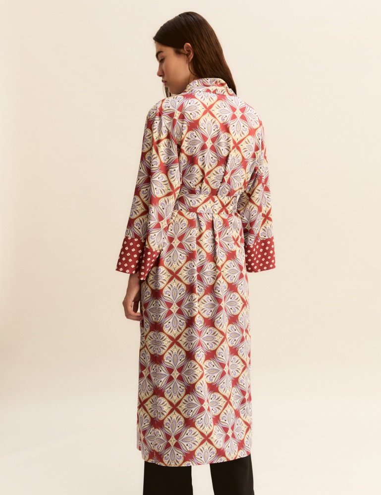 Kimono in twill stampato - Emme - 3