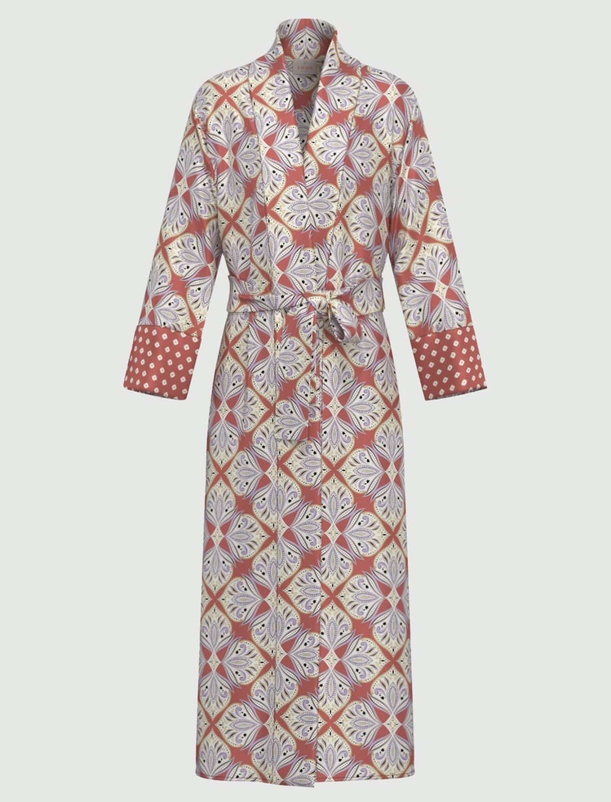 Printed twill kimono - CHERRY - Emme - 4