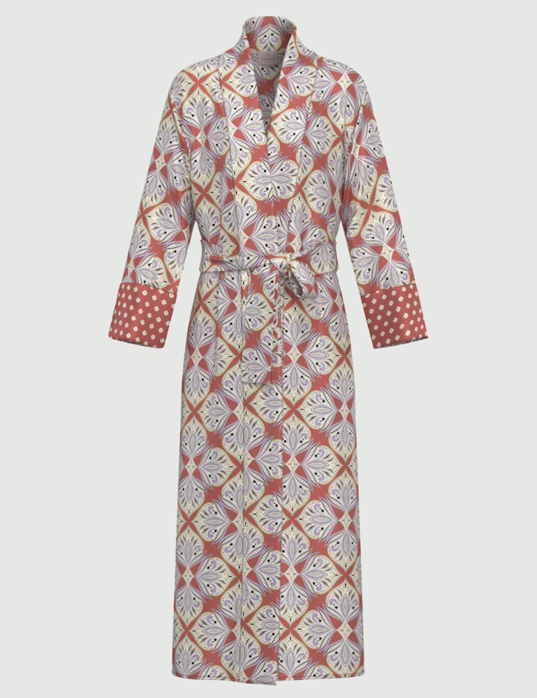 Kimono in twill stampato - Emme - 4