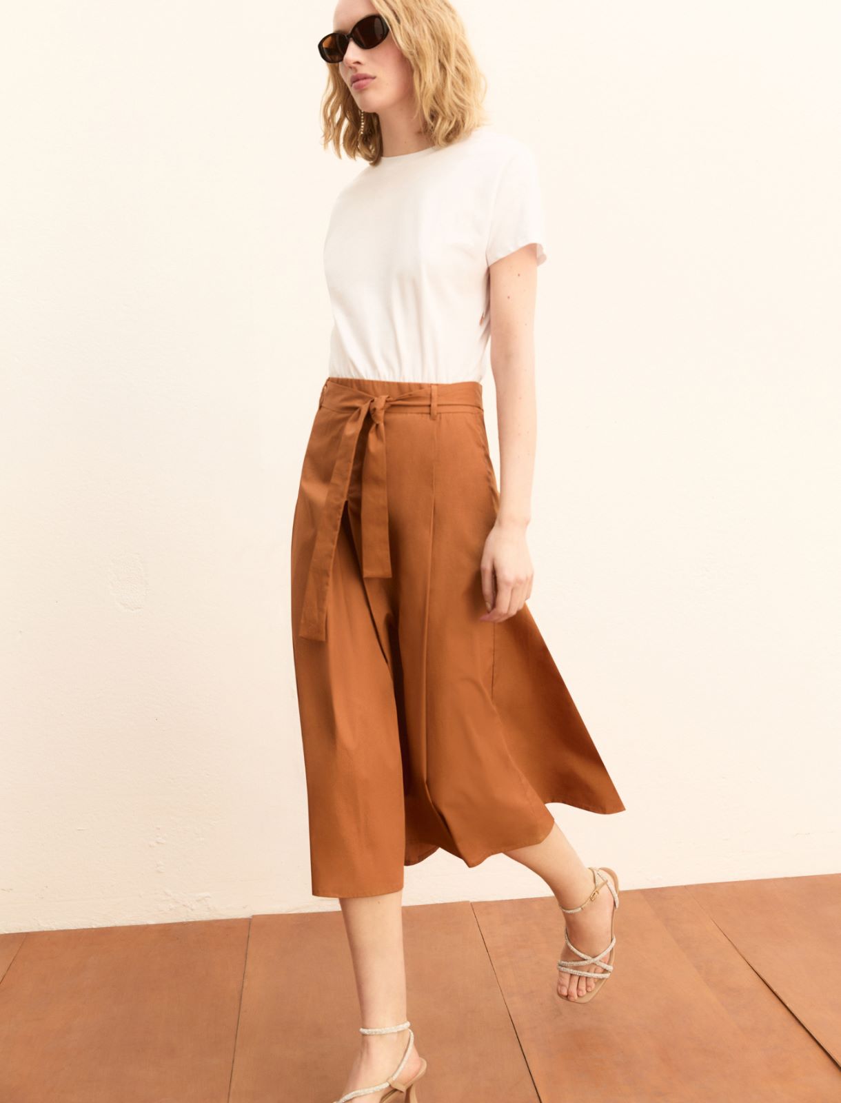 Bi-material dress - EARTH - Emme