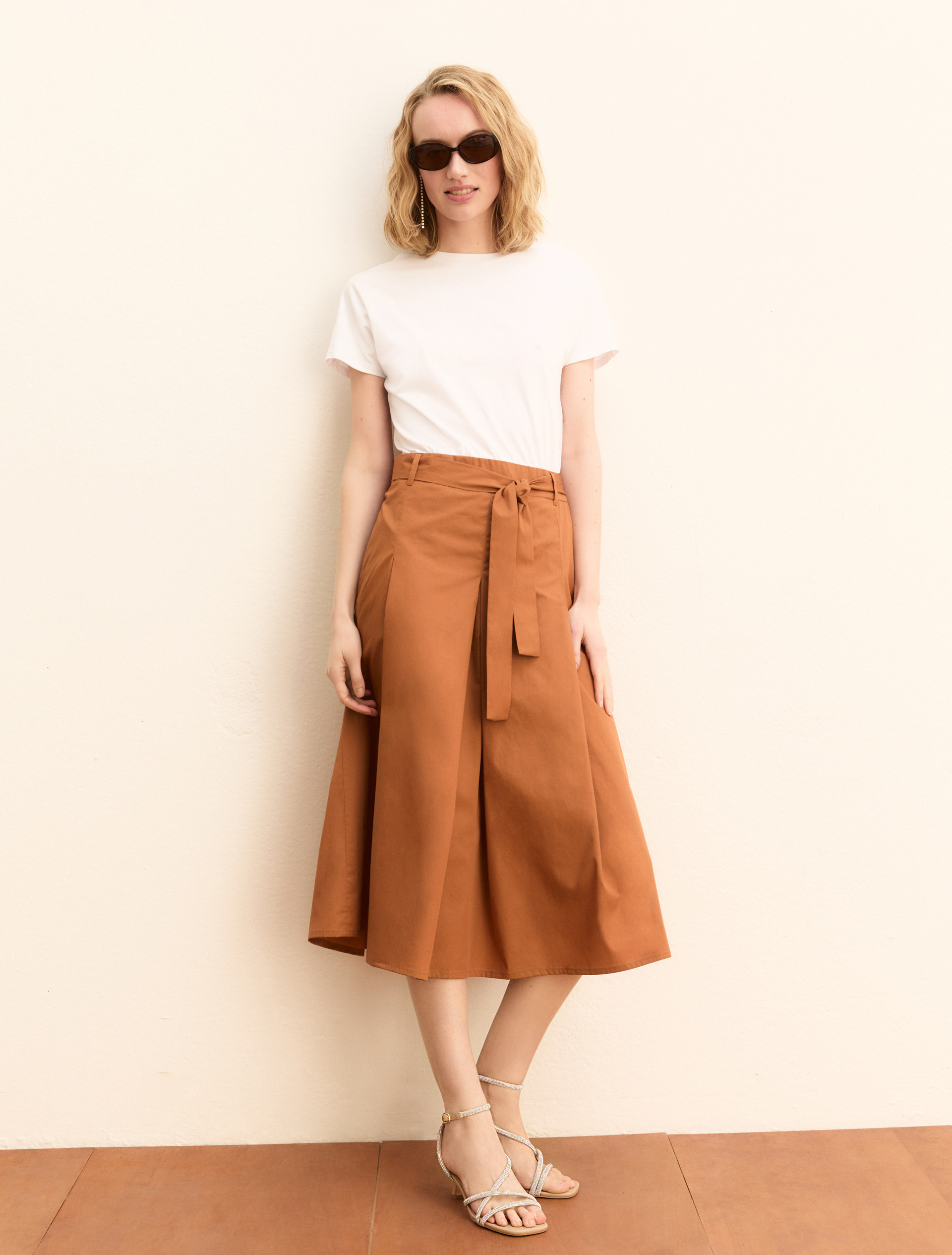 Bi-material dress - EARTH - Emme - 2