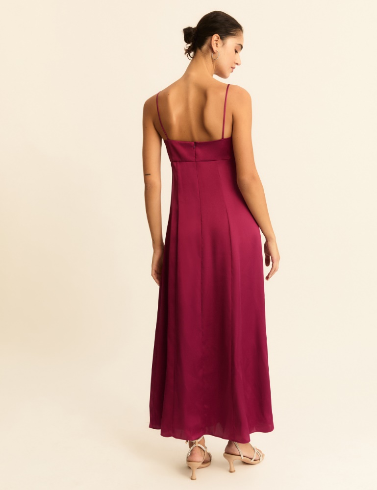 Satin bustier dress - Emme - 3