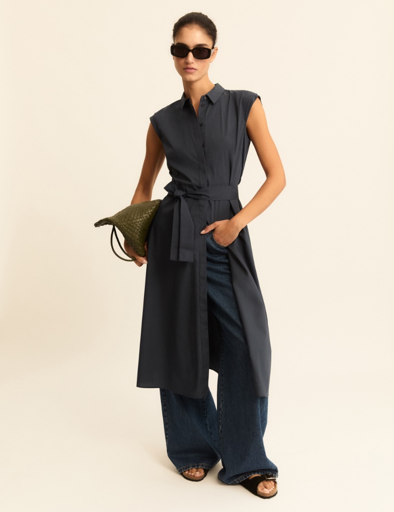 Poplin shirt dress - Emme - 2