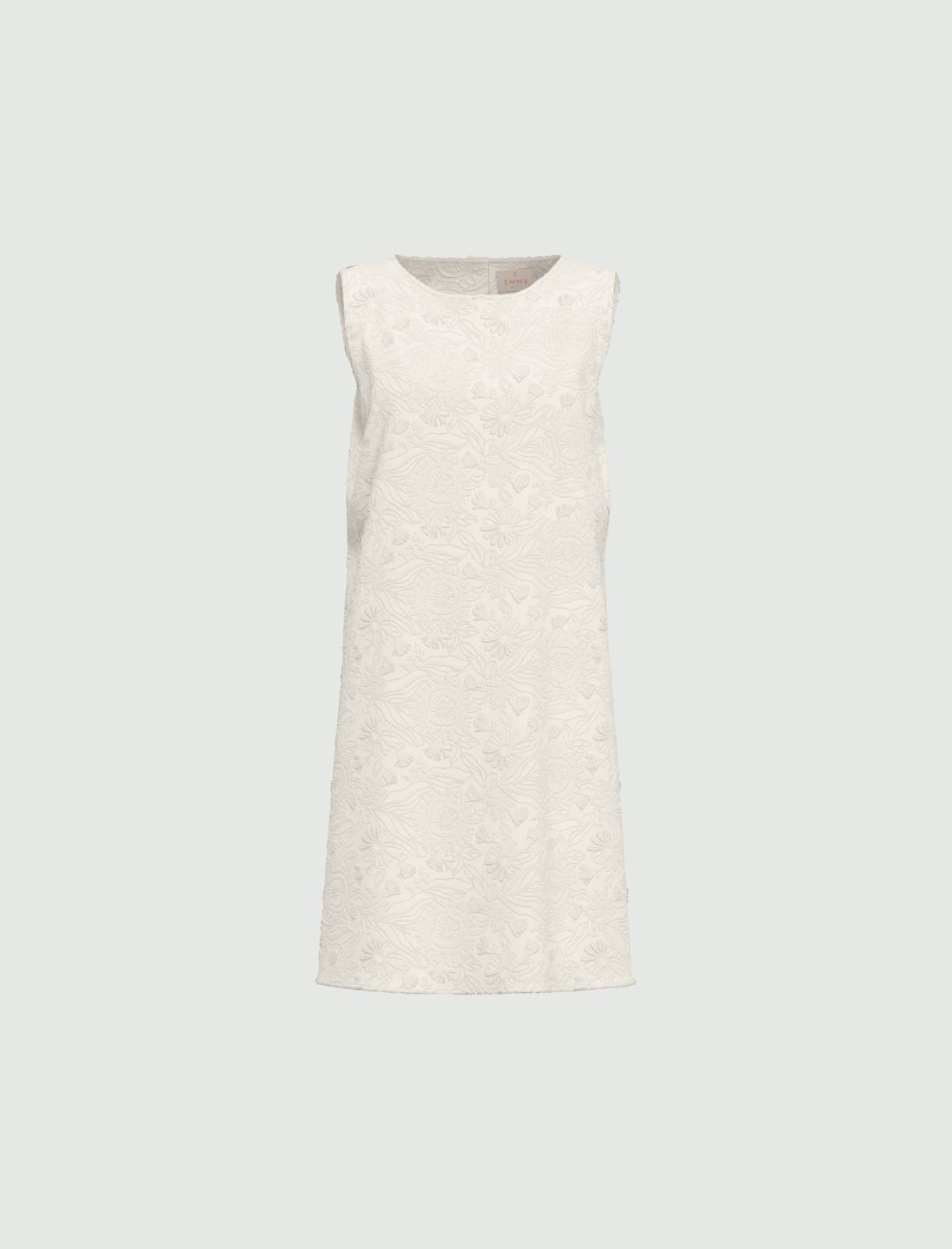 Embroidered poplin dress - WHITE - Emme - 2