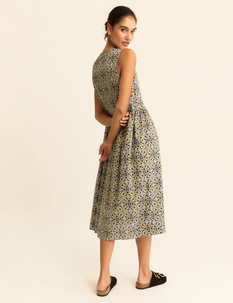 Printed poplin dress - Emme - 3