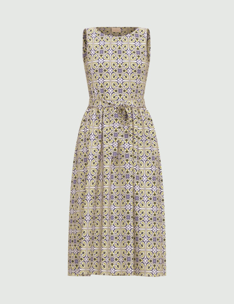 Printed poplin dress - Emme - 2