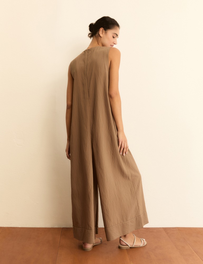 Relaxed-fit viscose jumpsuit - Emme - 3
