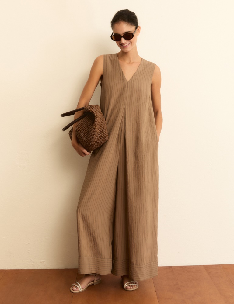Relaxed-fit viscose jumpsuit - Emme - 2