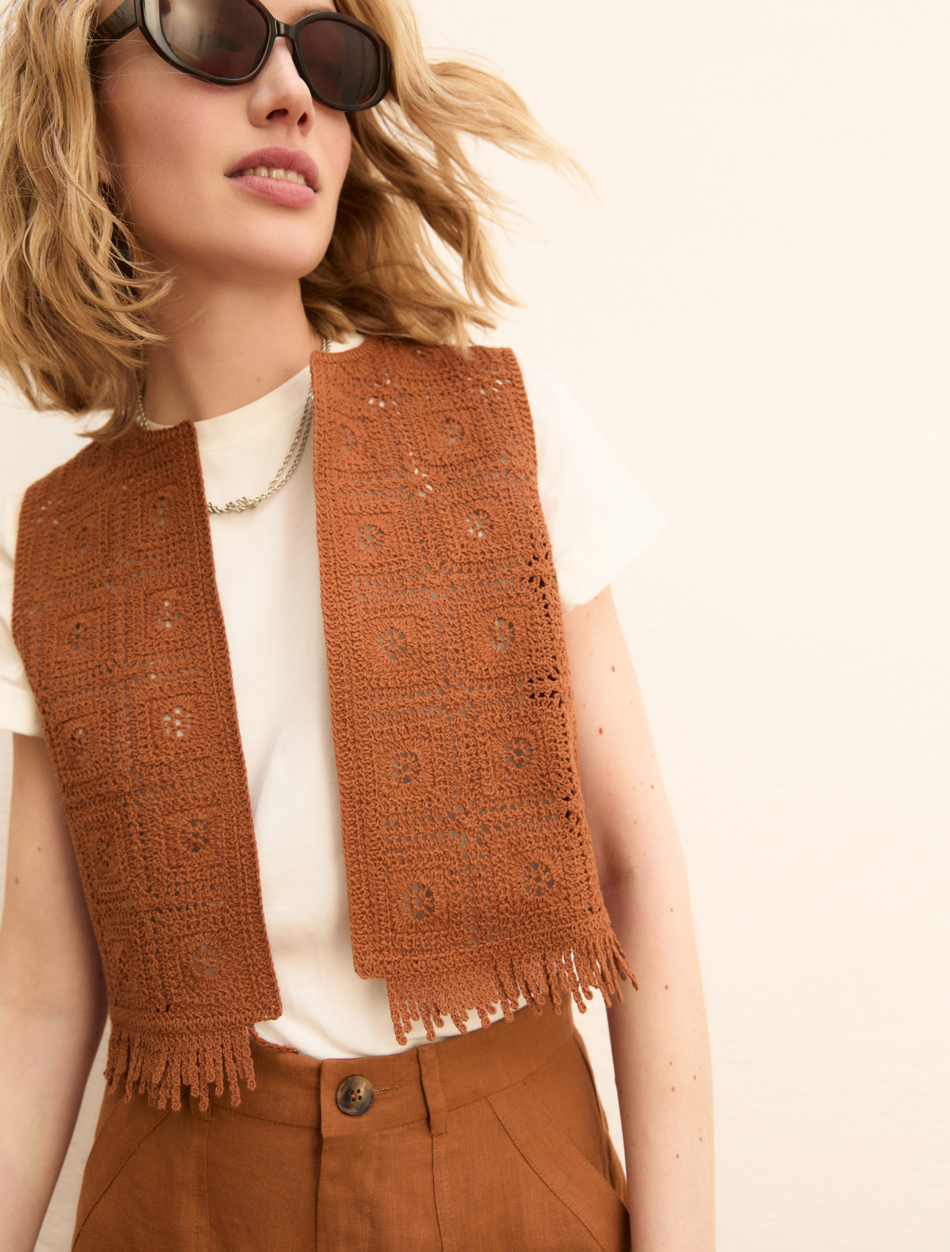 Gilet in crochet - TERRA - Emme - 5