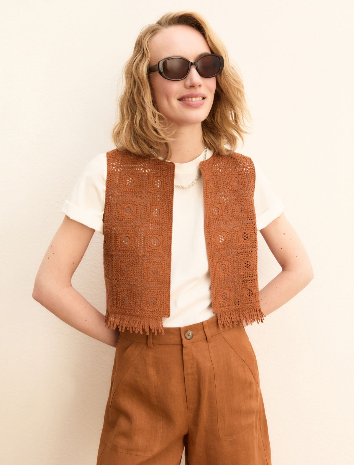 Gilet in crochet - TERRA - Emme - 6