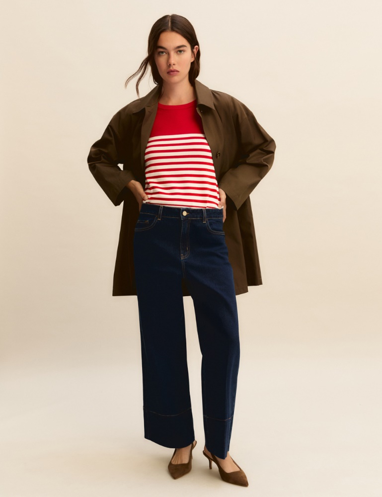 Stretch viscose sweater - Emme - 2