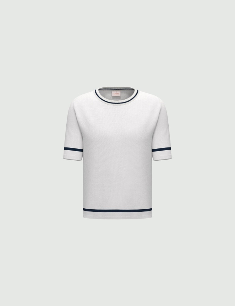 Stretch viscose T-shirt - Emme - 4