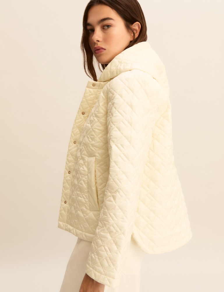 Giubbino trapuntato in tessuto antigoccia - Emme - 4