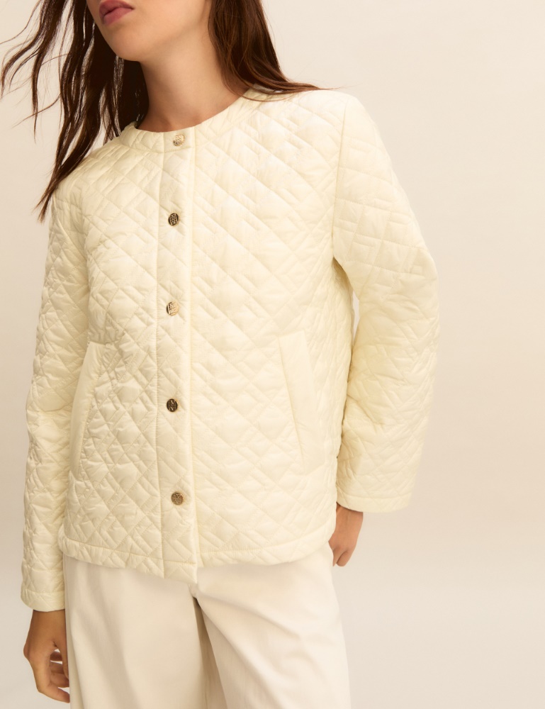 Giubbino trapuntato in tessuto antigoccia - Emme - 5