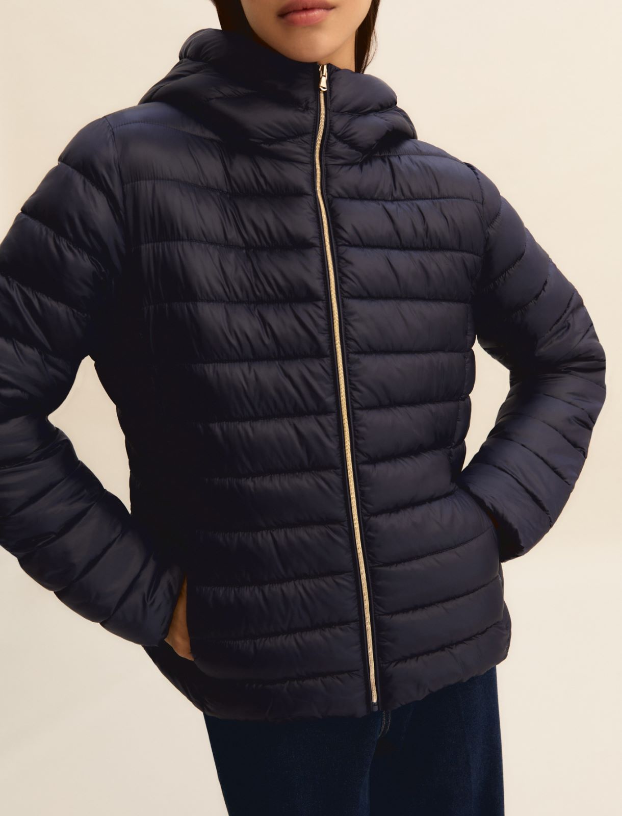 Piumino in tessuto antigoccia - BLU NOTTE - Emme - 5