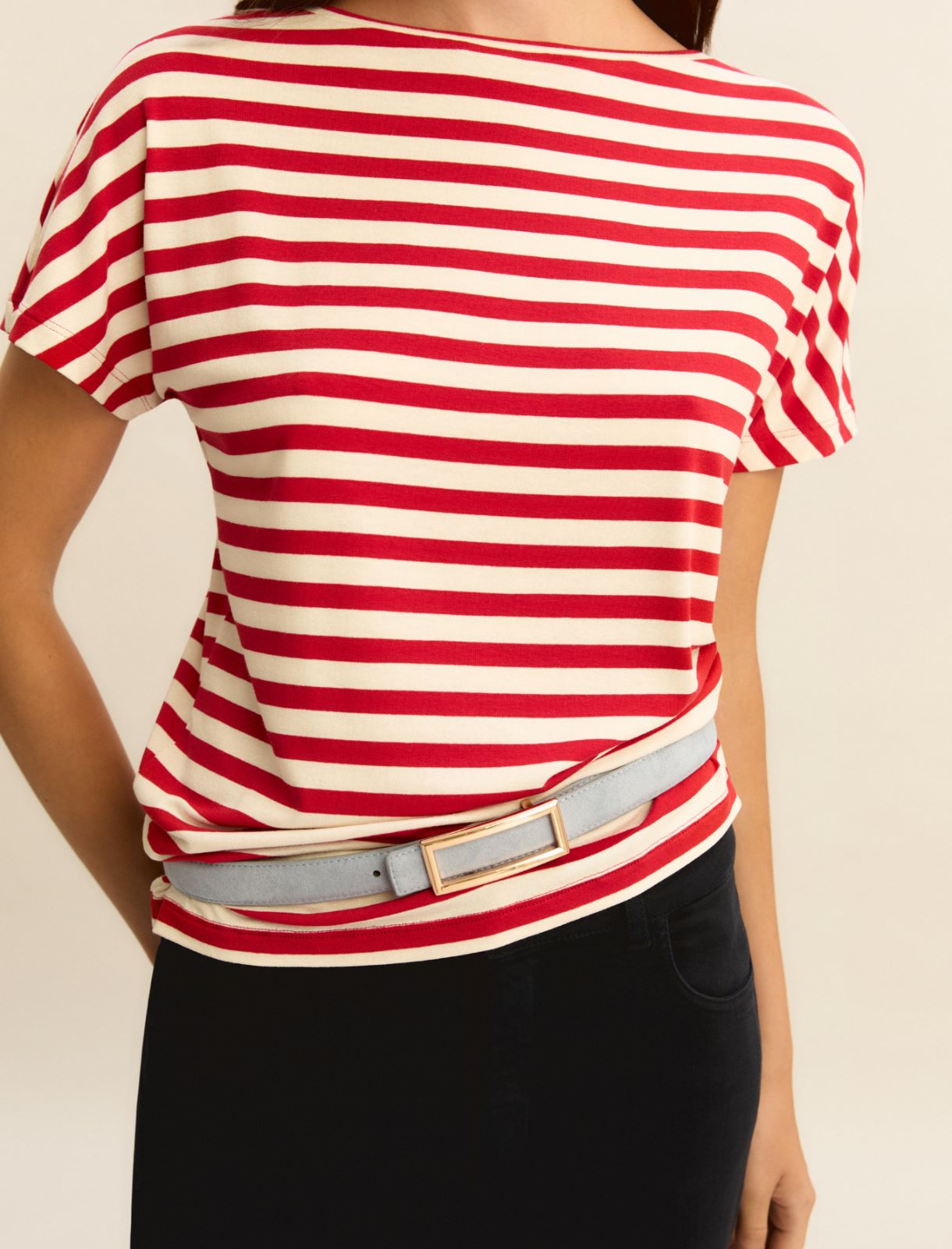 Cintura reversibile - AZZURRO - Emme