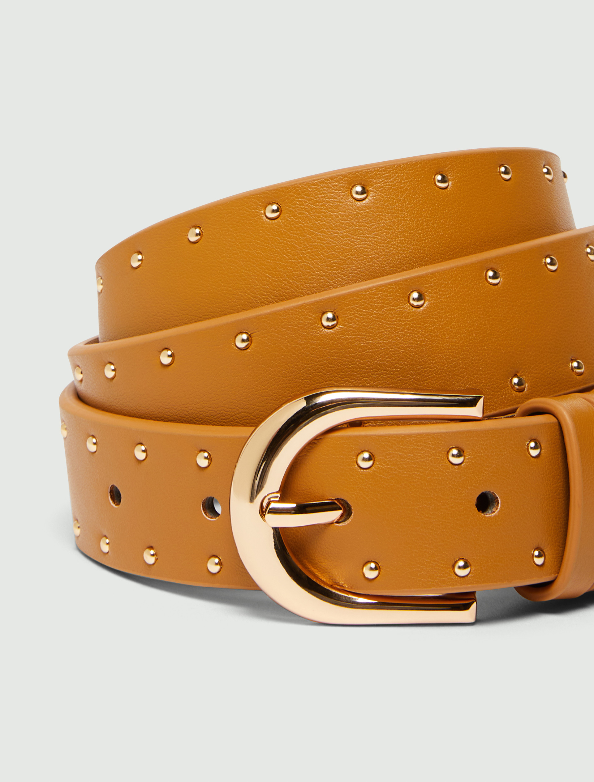 Micro-studded belt - CAMEL - Emme - 4