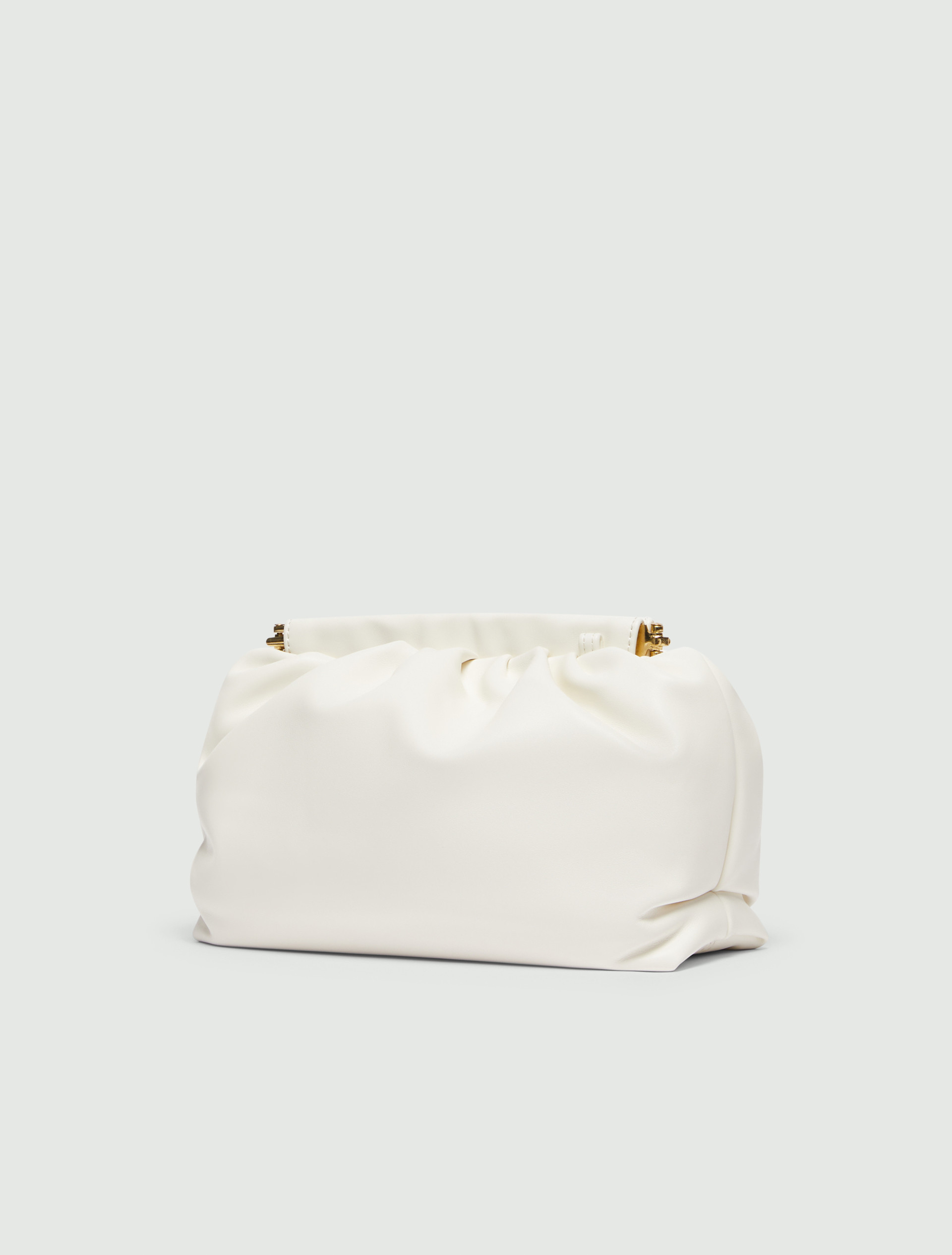 Unstructured clutch - WHITE - Emme - 5