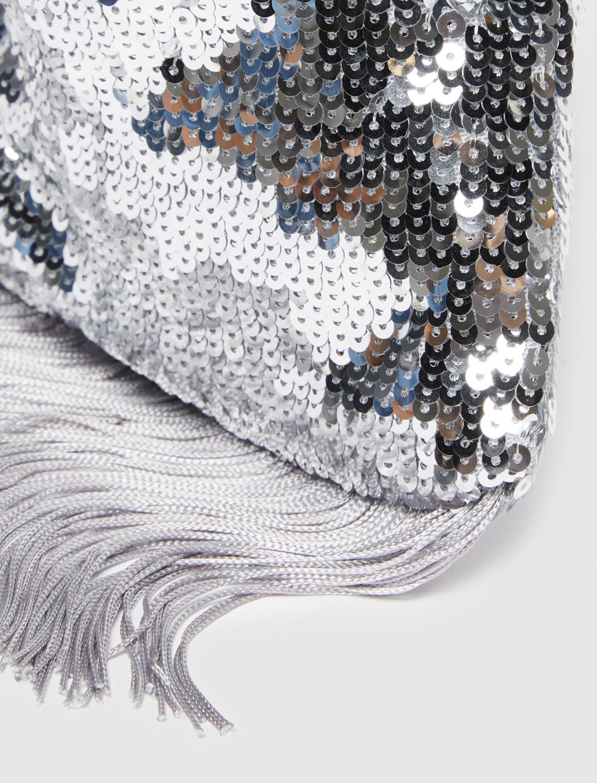 Borsa con paillette - ARGENTO - Emme - 5