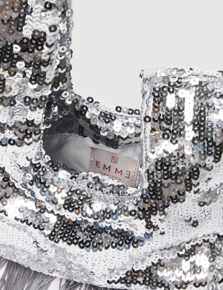 Sequin-detail bag - Emme - 5