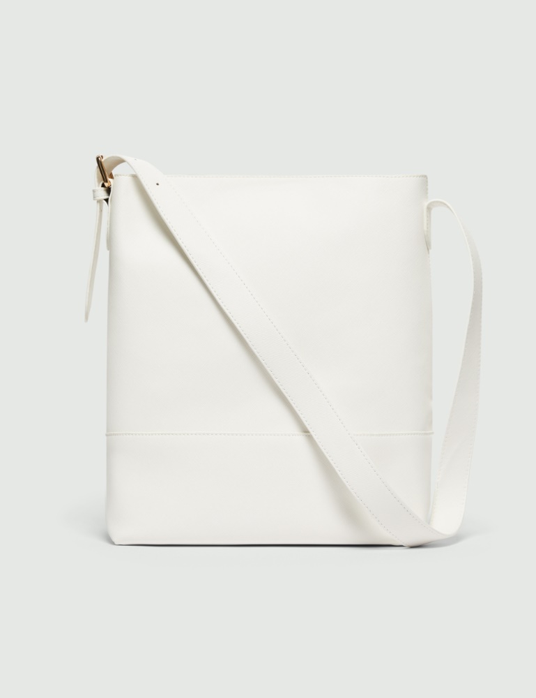 Large Saffiano leather-look bag - Emme - 2