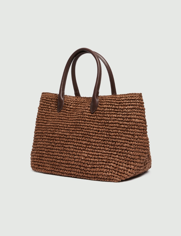 Raffia shopping tote - Emme - 3