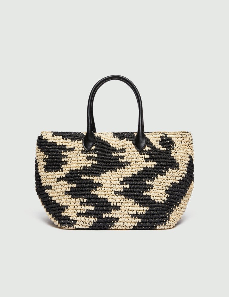Raffia shopping tote - Emme - 2
