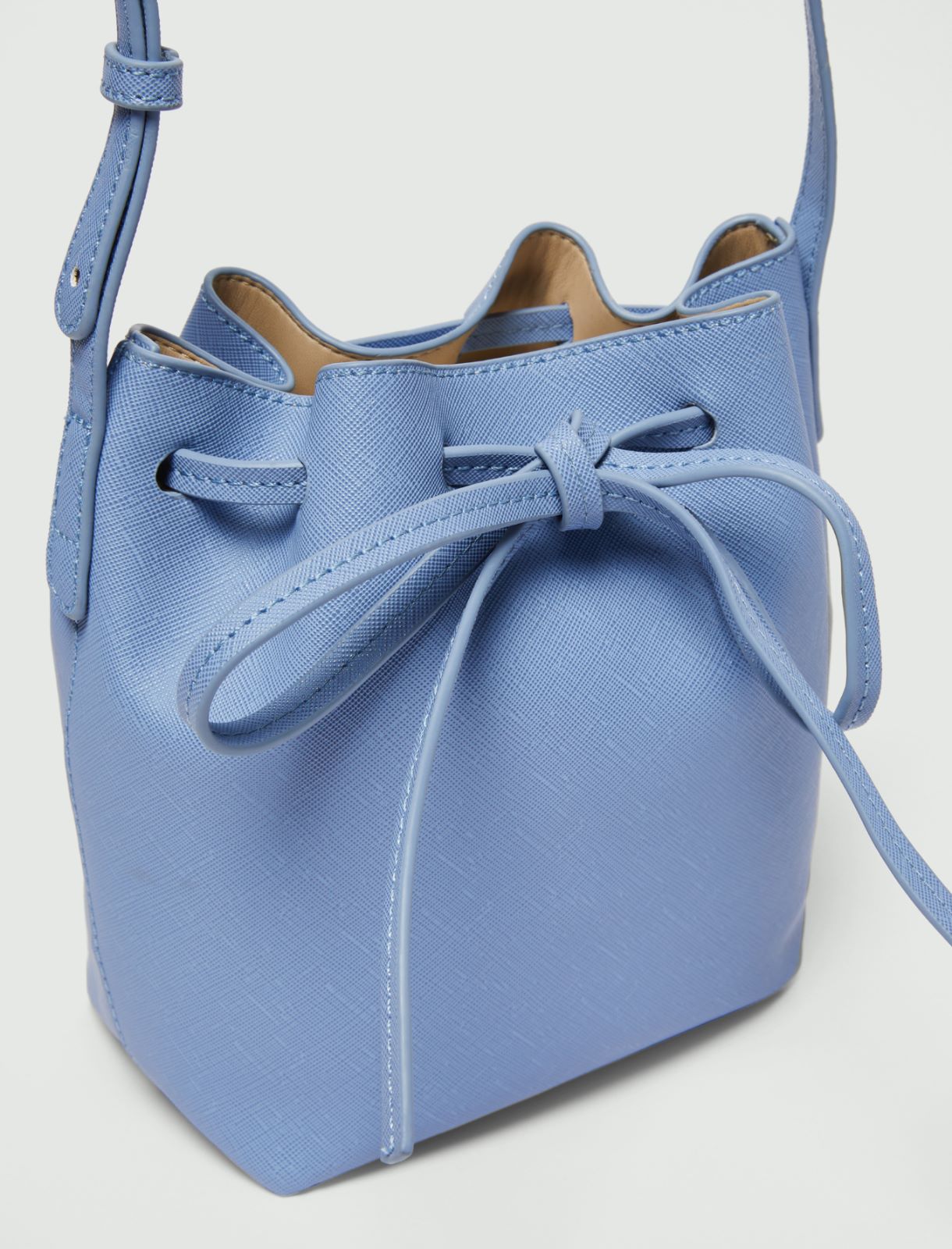 Drawstring bucket bag - SKY BLUE - Emme - 3