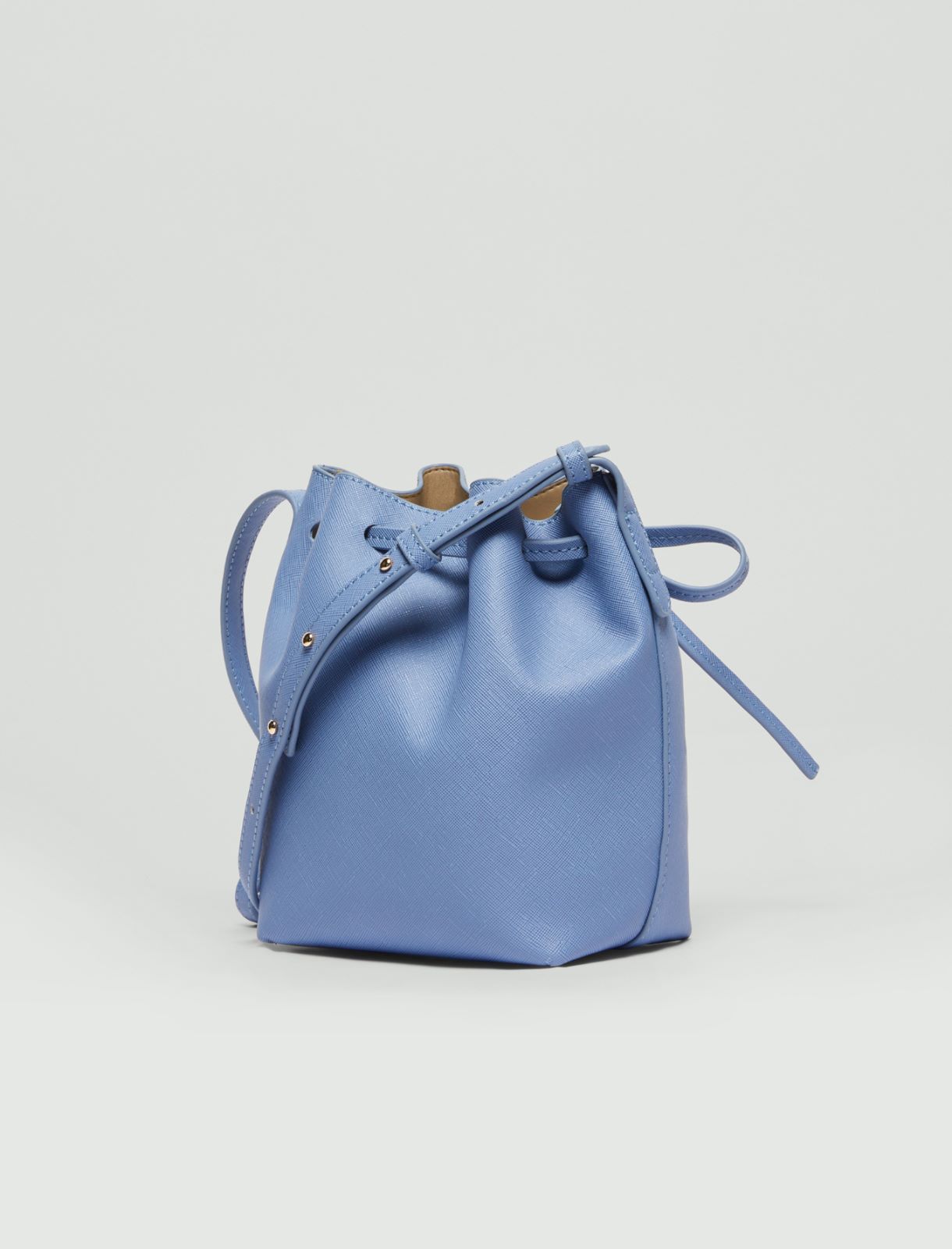 Drawstring bucket bag - SKY BLUE - Emme - 5