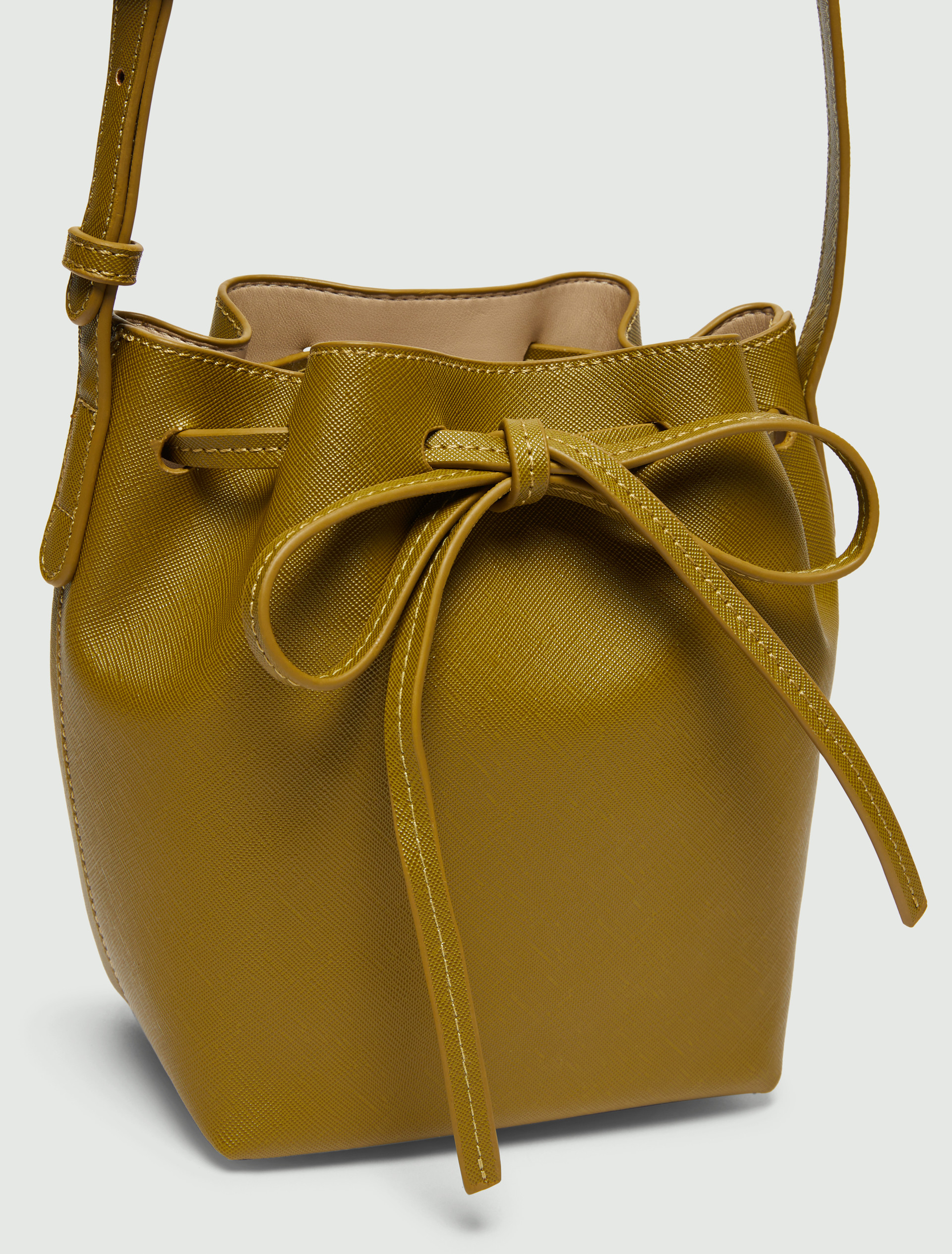 Drawstring bucket bag - GREEN - Emme - 3