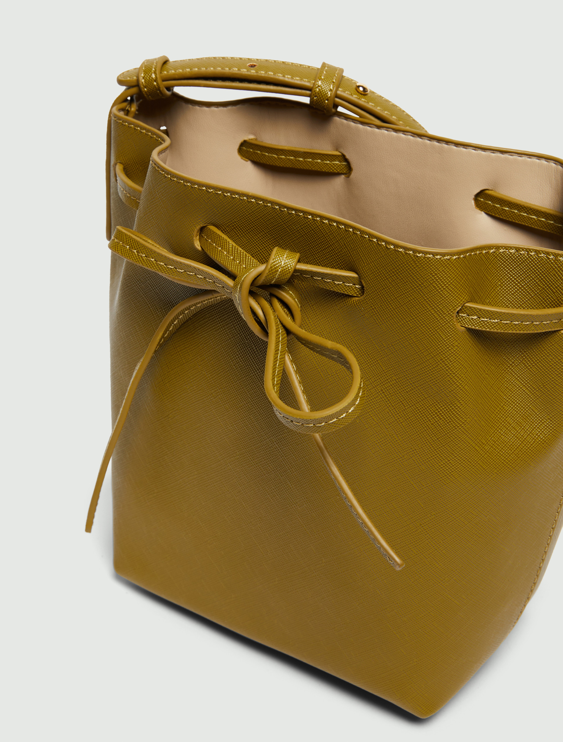 Drawstring bucket bag - GREEN - Emme - 4