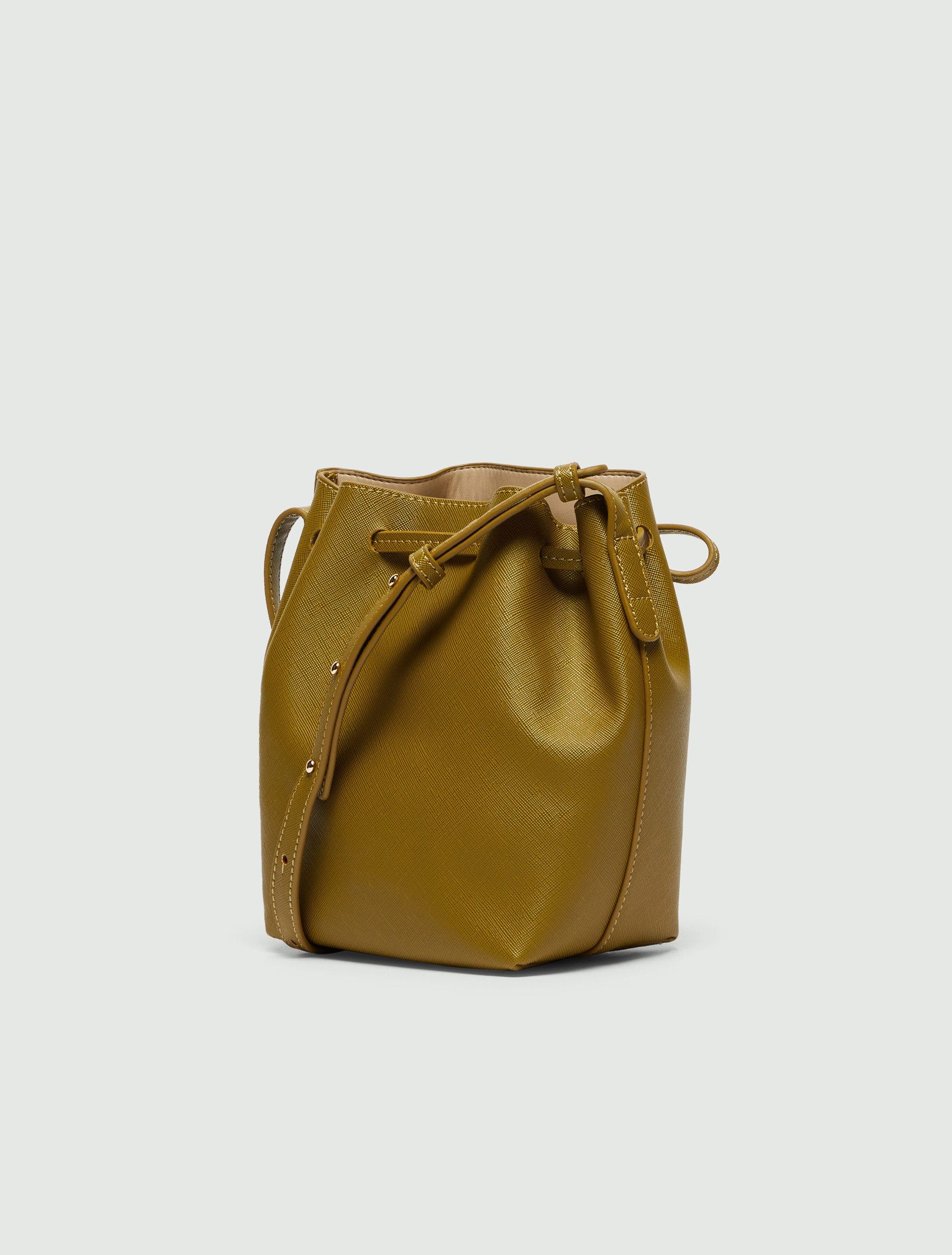 Drawstring bucket bag - GREEN - Emme - 5