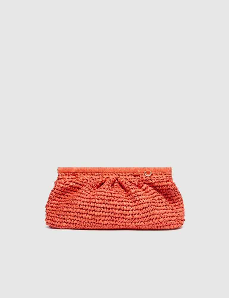 Raffia clutch - Emme - 2
