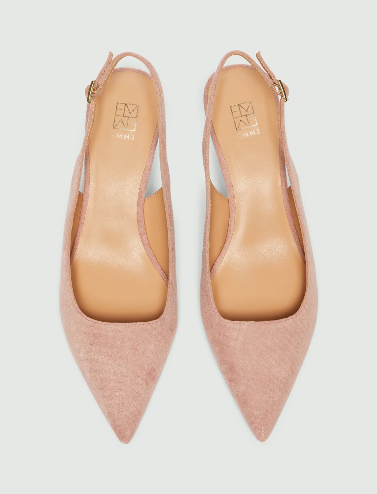 Slingback con tacco sottile - ROSA - Emme - 4