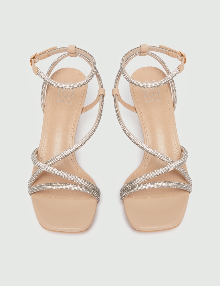 Crystal-adorned sandals - Emme - 5