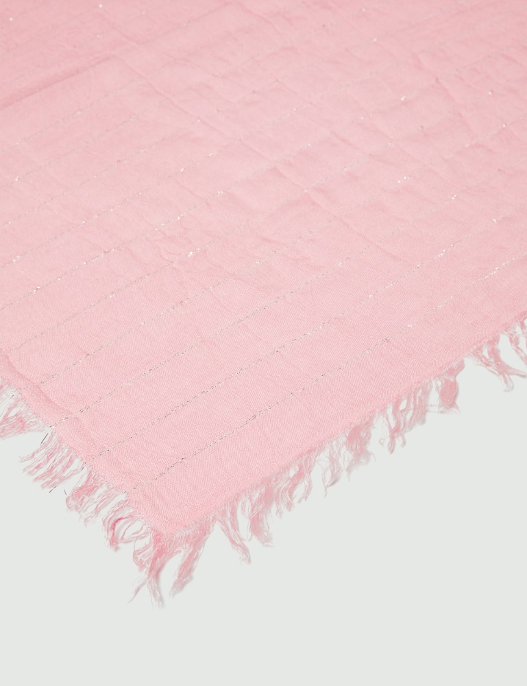 Lurex yarn stole - Emme - 3