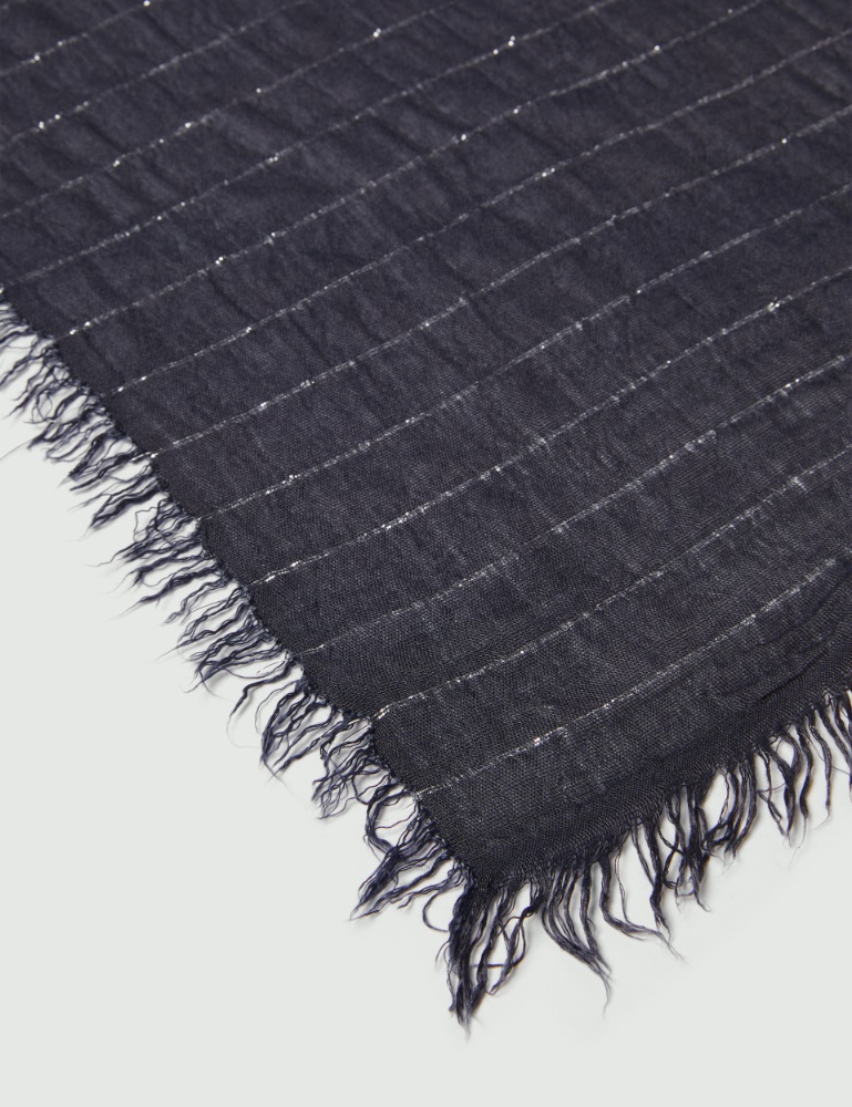 Lurex yarn stole - Emme - 3