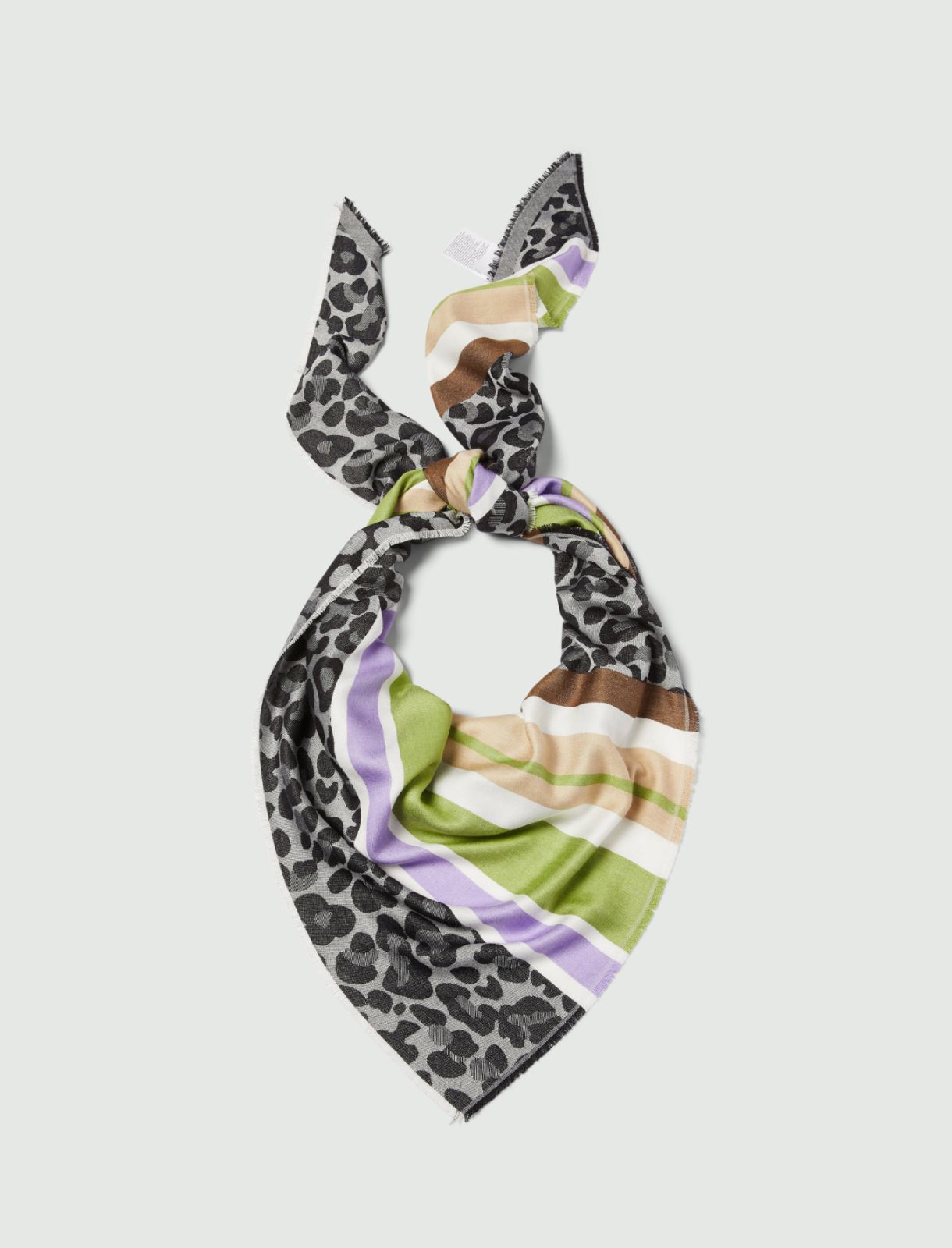 Viscose scarf - GREEN - Emme - 2