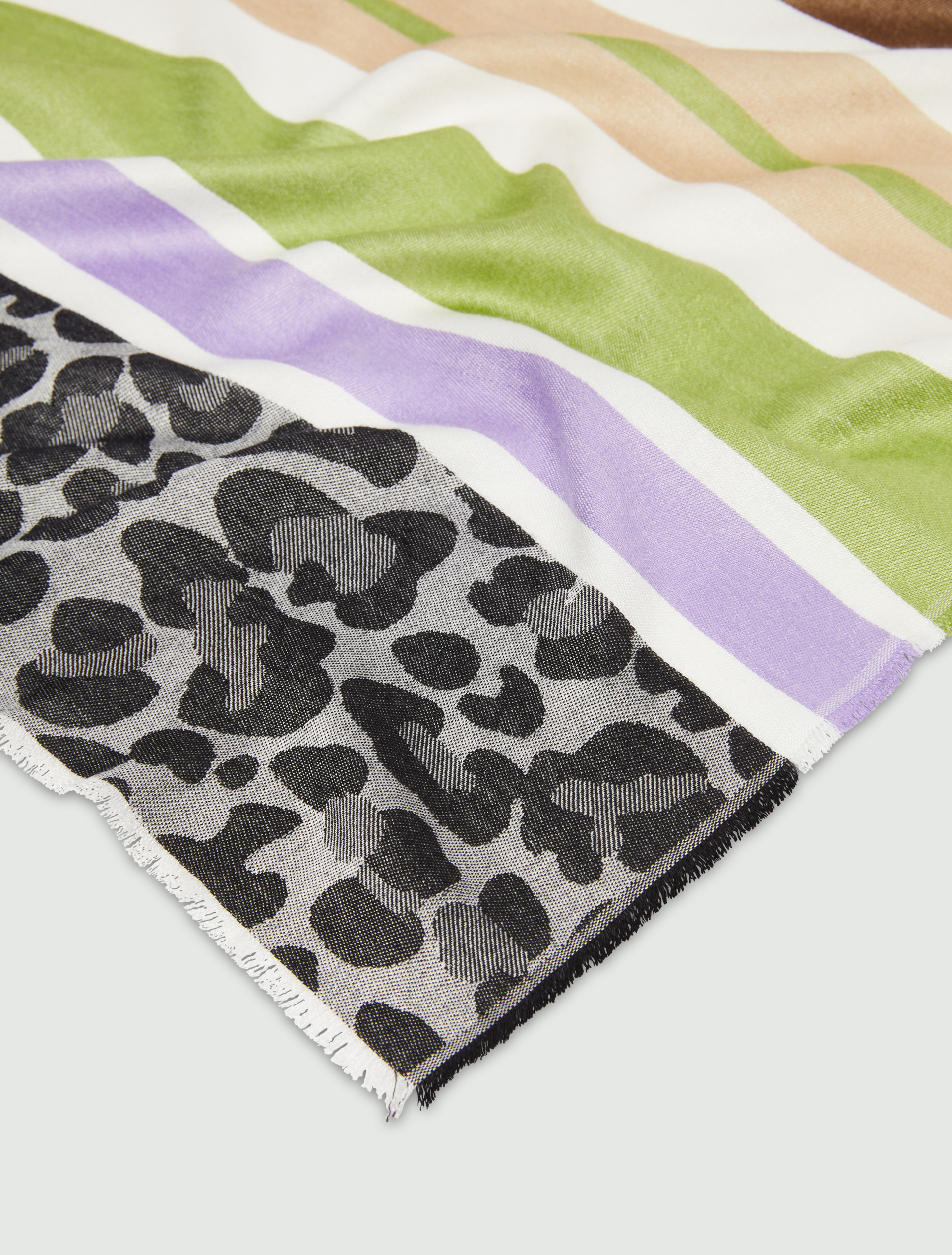 Viscose scarf - GREEN - Emme - 3