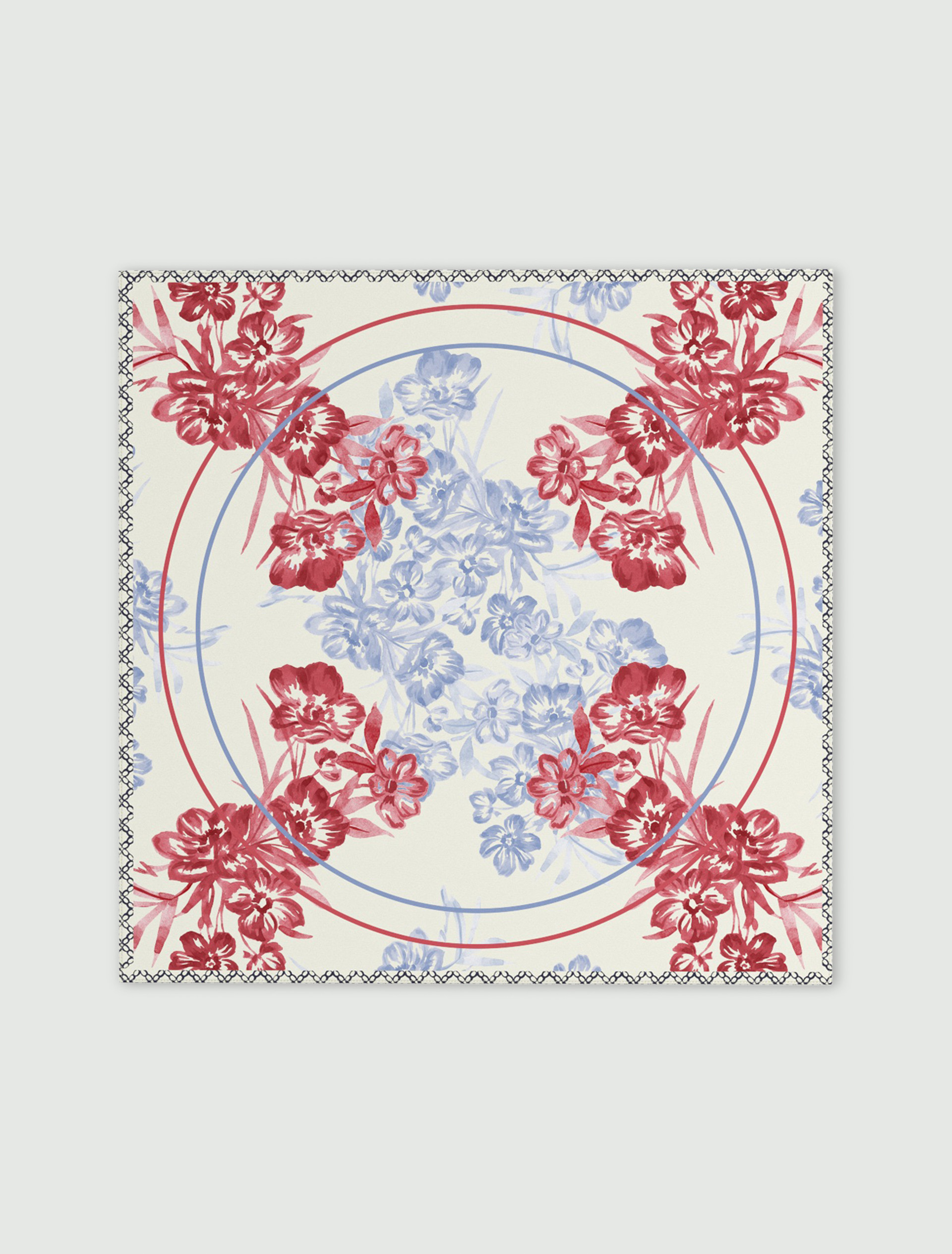 Twill scarf - RED - Emme - 2