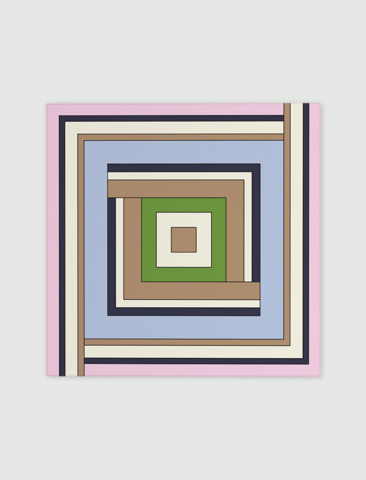 Twill scarf - PINK - Emme - 2