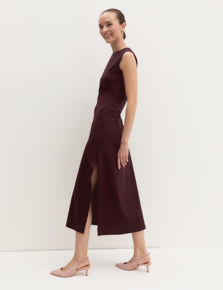 Abito midi smanicato - Emme - 4