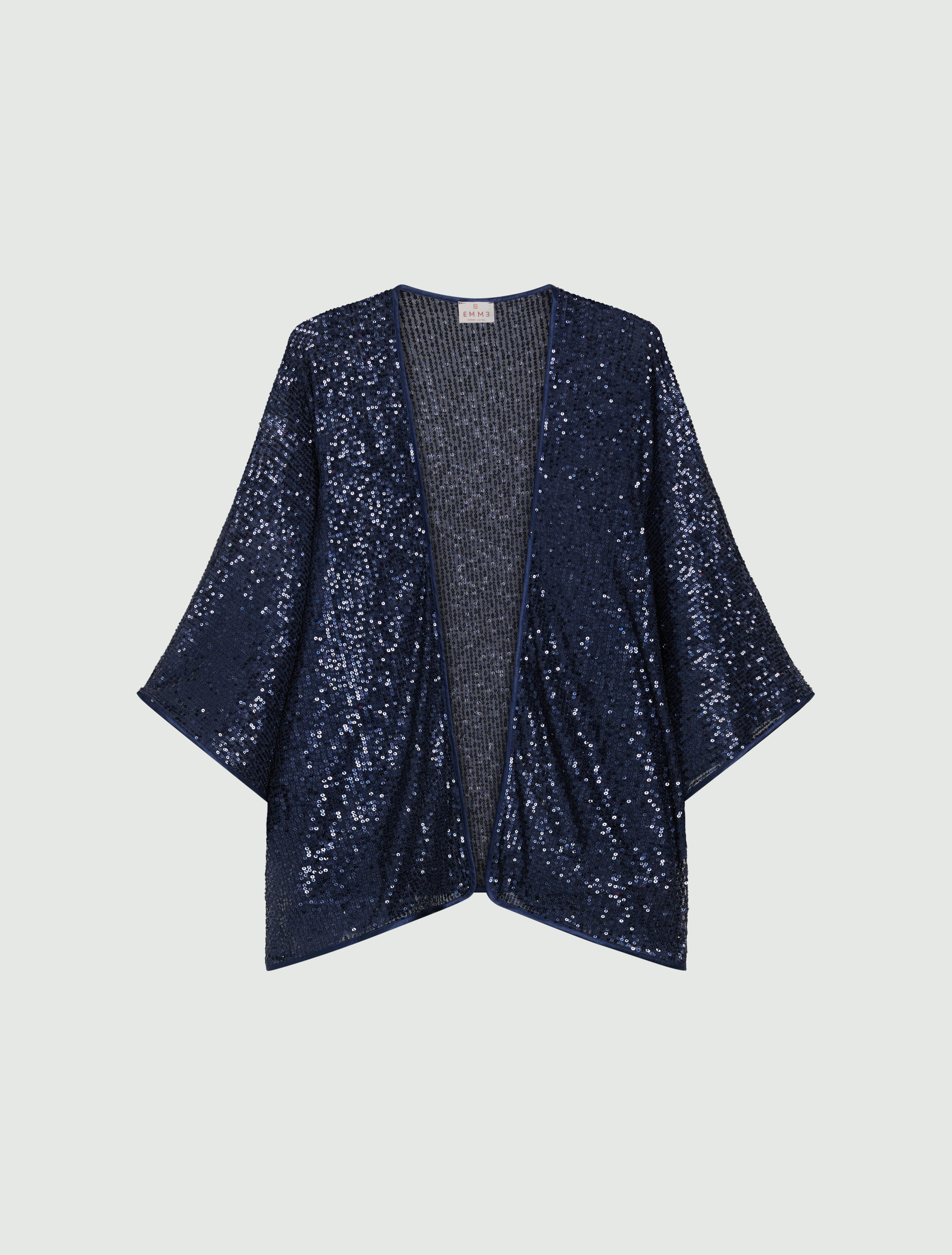 Sequinned shrug - MIDNIGHTBLUE - Emme - 2
