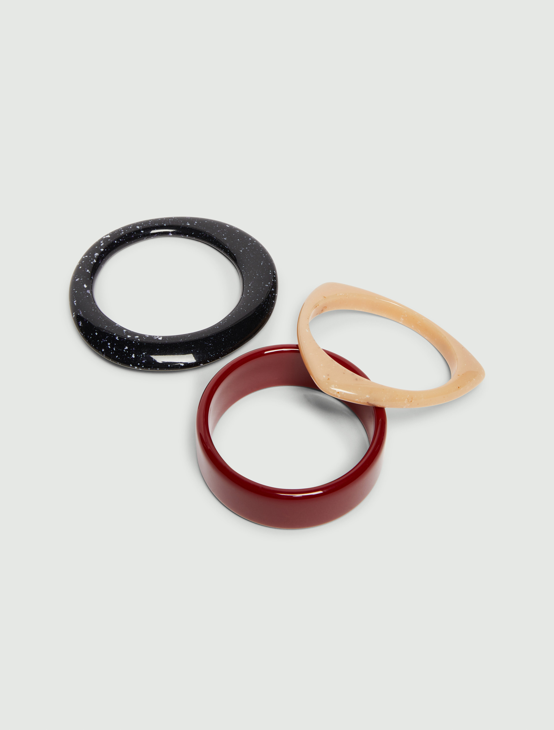 3-bracelet set - RED - Emme - 3