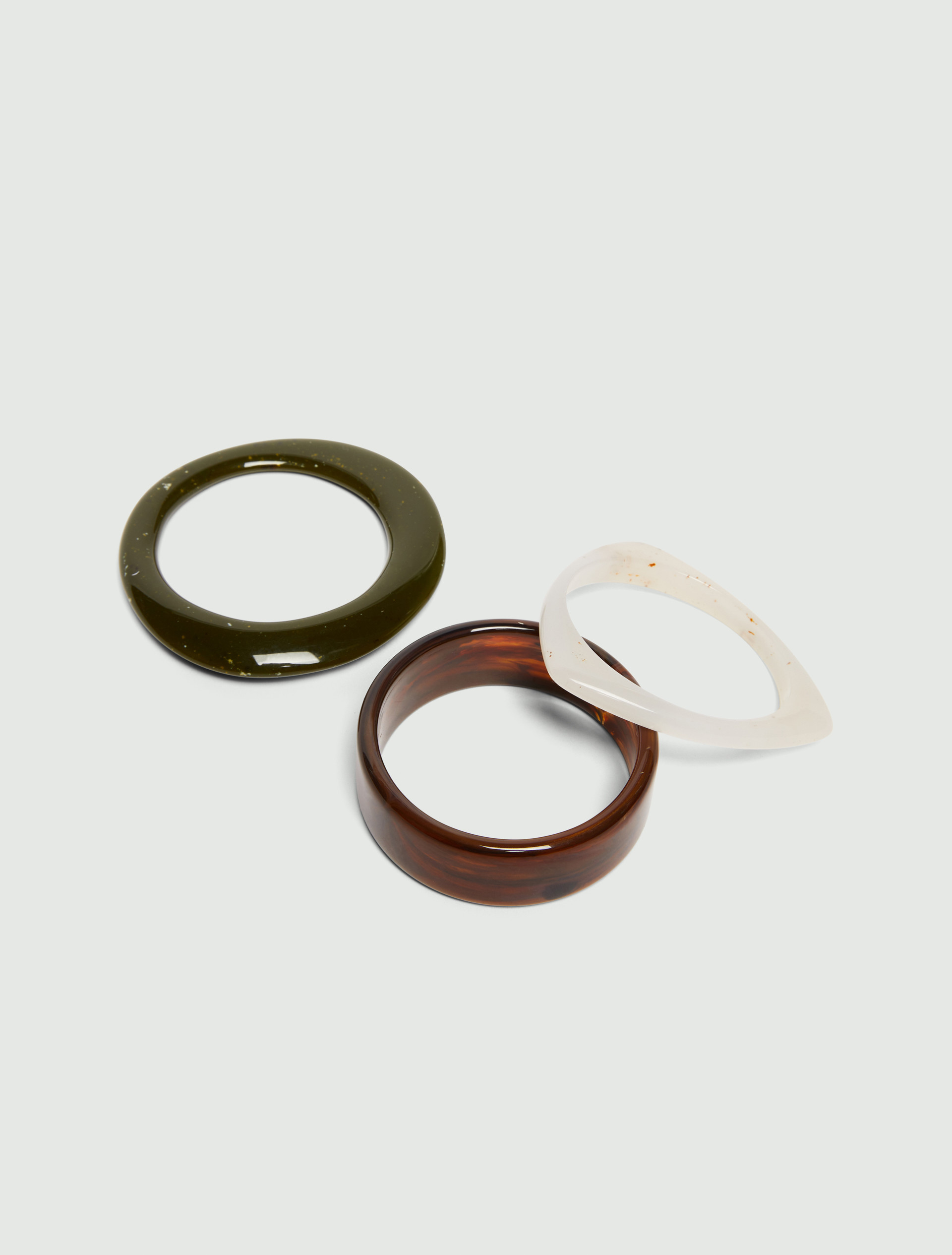 3-bracelet set - BROWN - Emme - 3