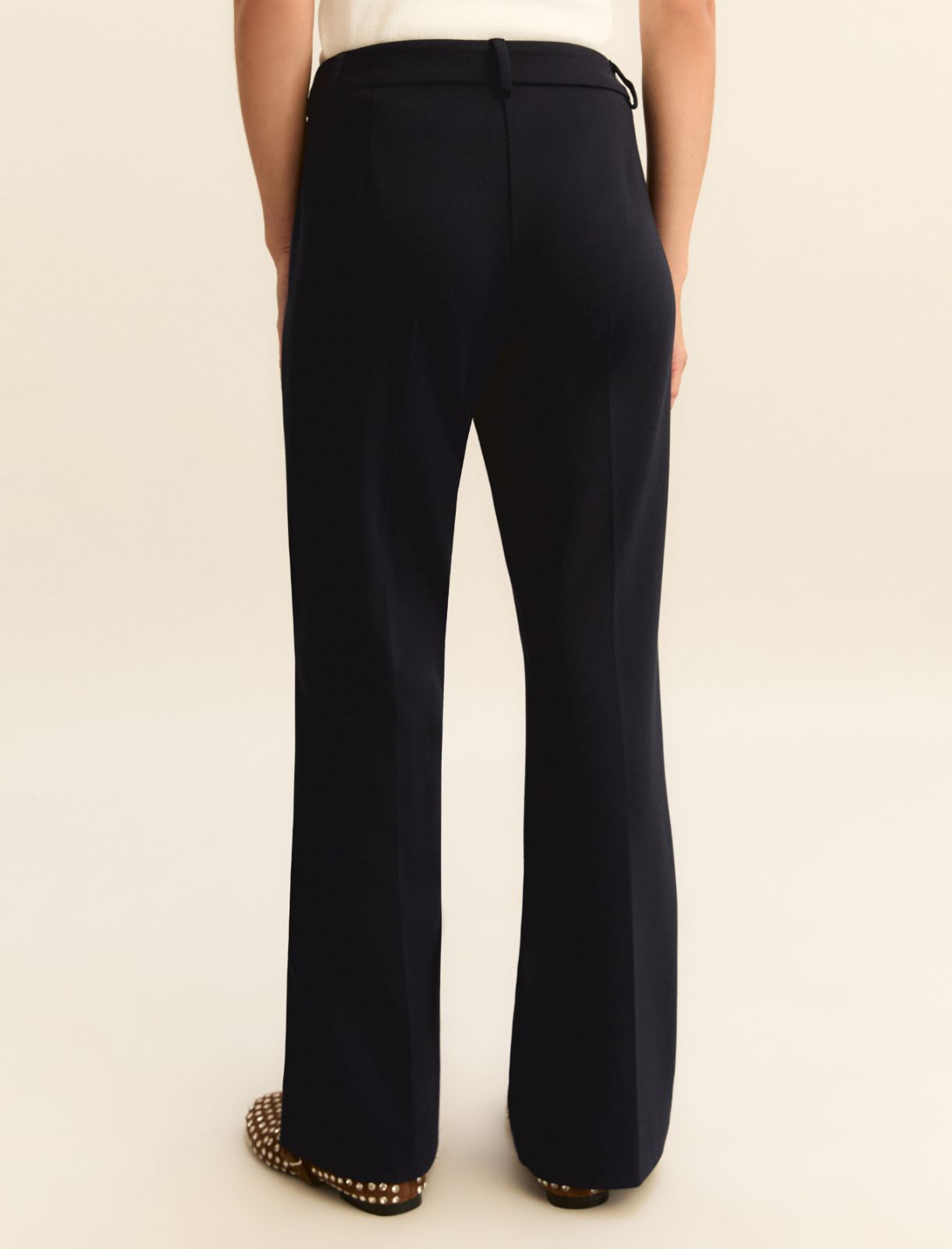 Stretch jersey trousers - NAVY - Emme - 3