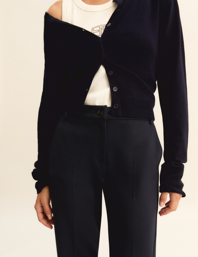 Stretch jersey trousers - Emme - 4